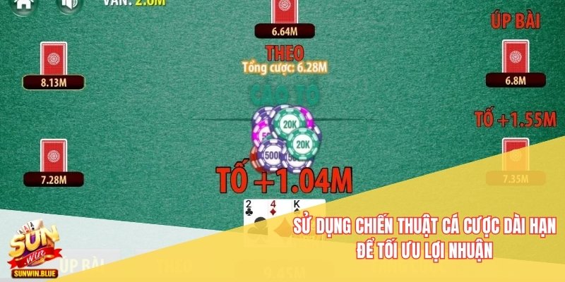 Sử dụng chiến thuật cá cược dài hạn để tối ưu lợi nhuận