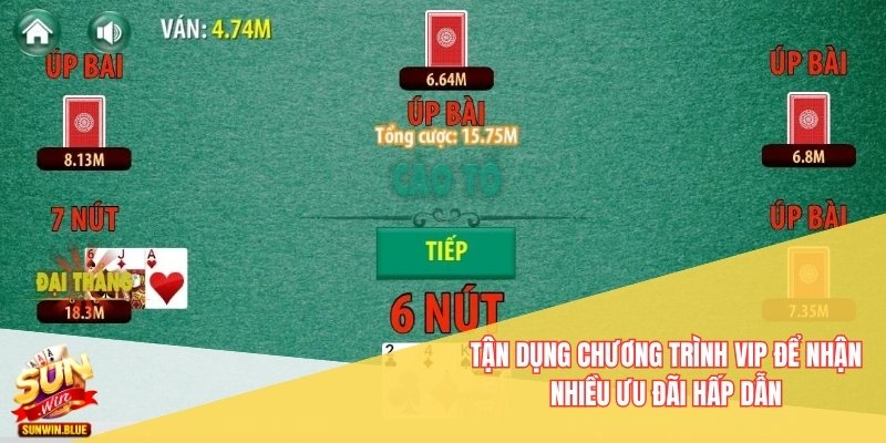 Tận dụng chương trình VIP để nhận nhiều ưu đãi hấp dẫn