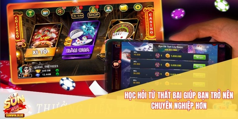 Học hỏi từ thất bại giúp bạn trở nên chuyên nghiệp hơn